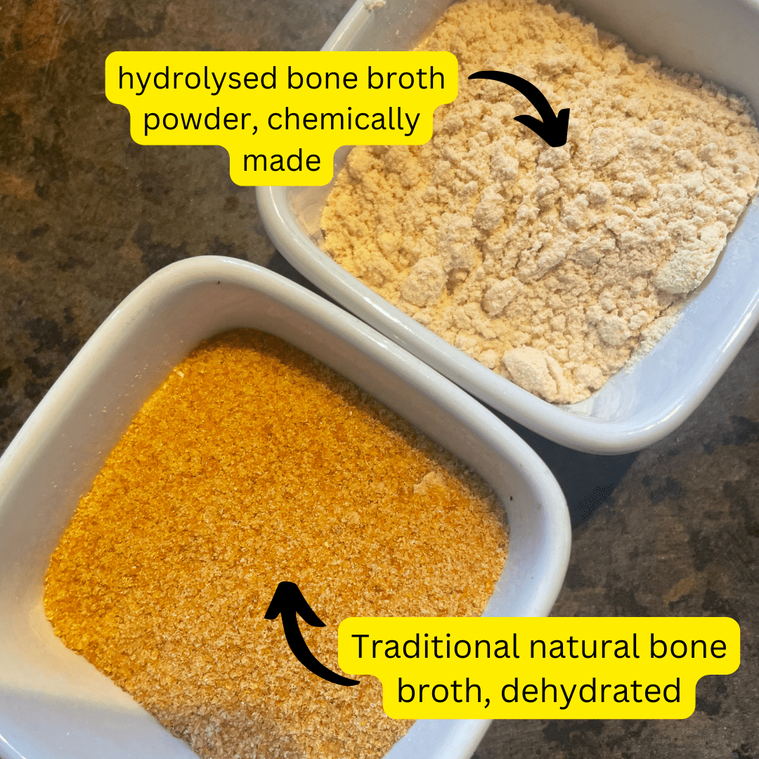 Was ist der Unterschied zwischen dehydrierter Brühe und hydrolysierter Brühe?